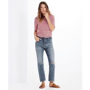 NWT. AG JEANS THE SLOAN CROP